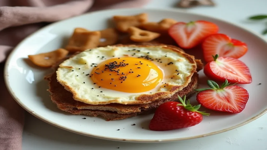 A delicious and nutritious gluten-free, dairy-free breakfast featuring a bowl of fresh fruit, chia pudding, and a side of avocado toast on gluten-free bread.