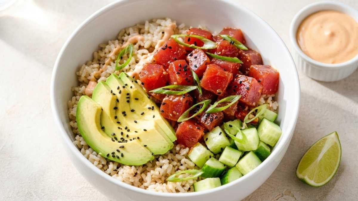 Spicy Tuna Poke Bowl