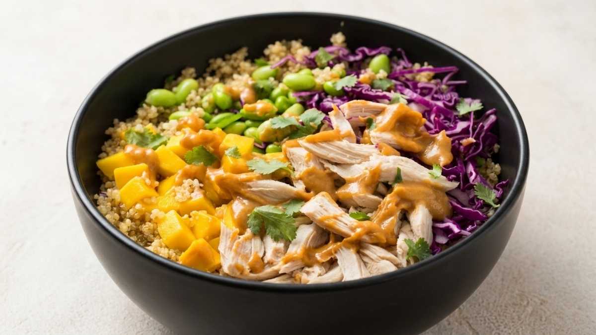 Easy Chicken Protein Bowl You’ll Make on Repeat