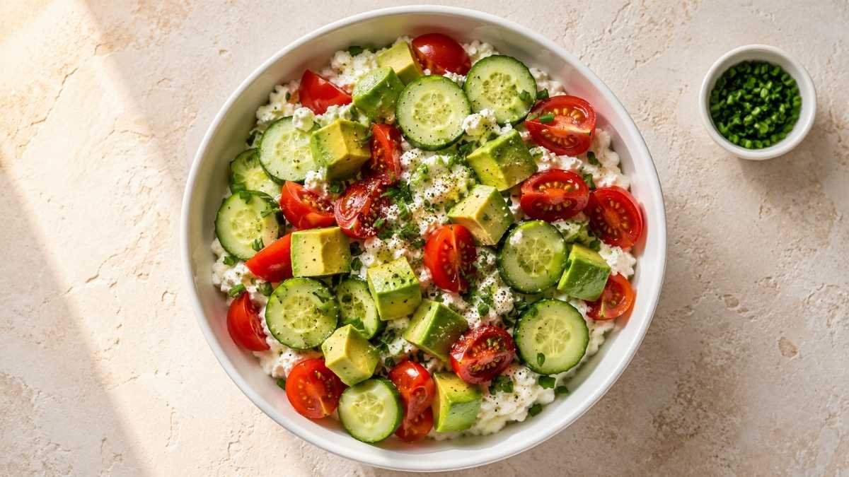 Cottage Cheese Breakfast Bowl