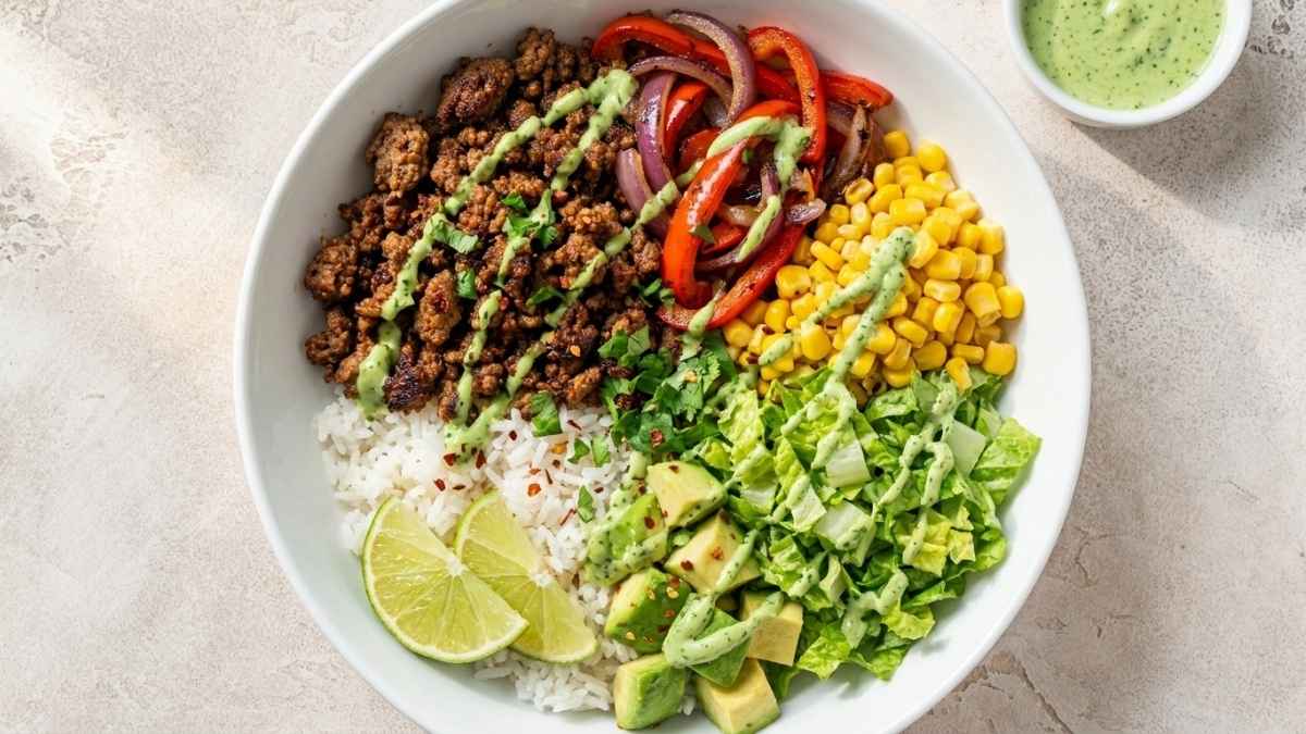 Ground Beef Taco Bowl