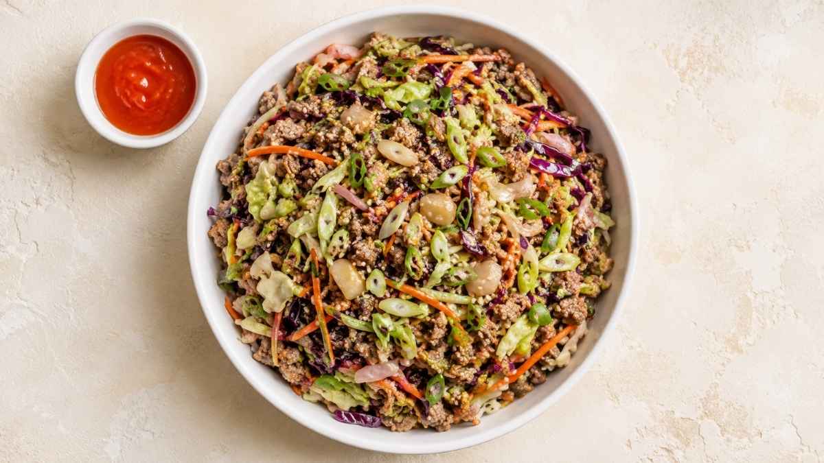 High Protein Egg Roll In A Bowl
