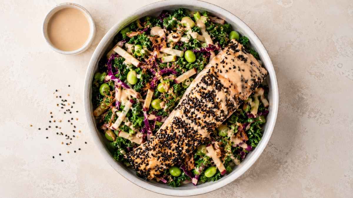 Sesame Salmon Bowl