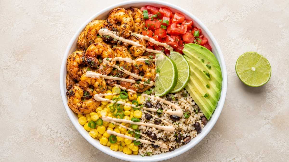 Shrimp Burrito Bowl