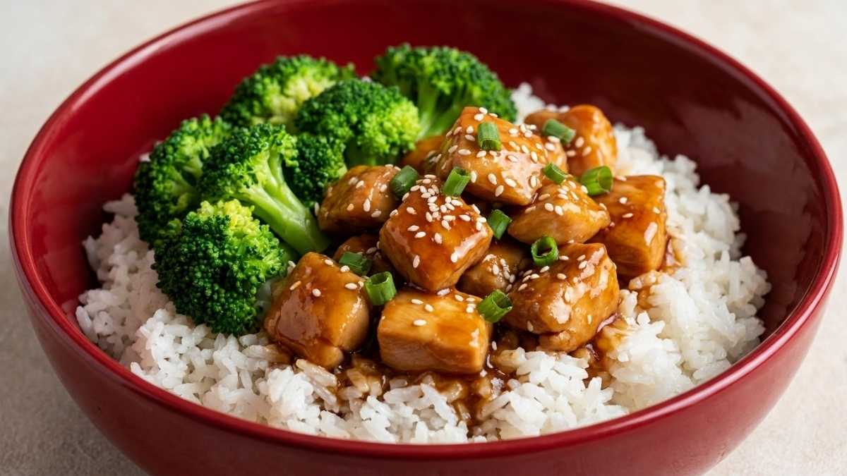 Teriyaki Chicken Rice Bowl