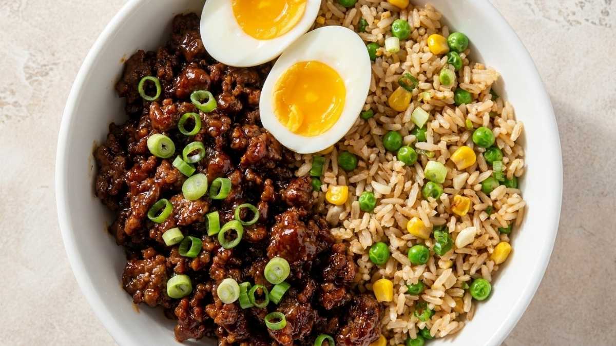 BBQ Beef Rice Bowl