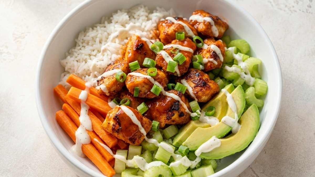 Buffalo Chicken Protein Bowl