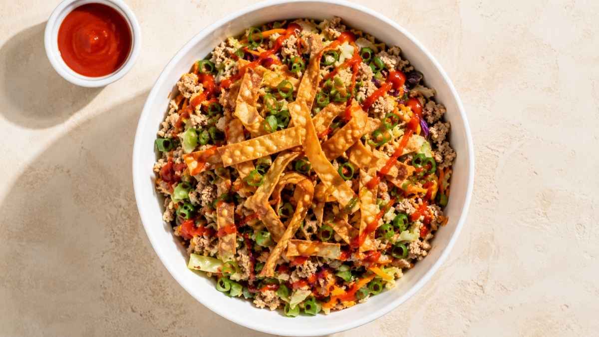 Ground Turkey Egg Roll in a Bowl