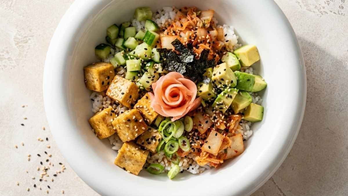 High-Protein Vegan Sushi Bowl