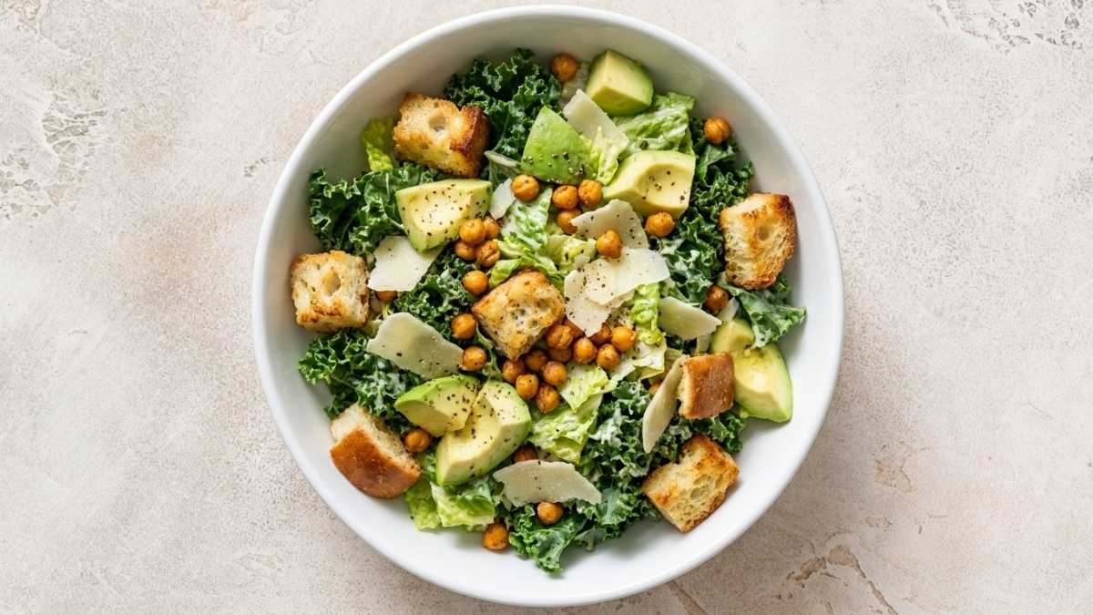 Kale Caesar Salad Bowl