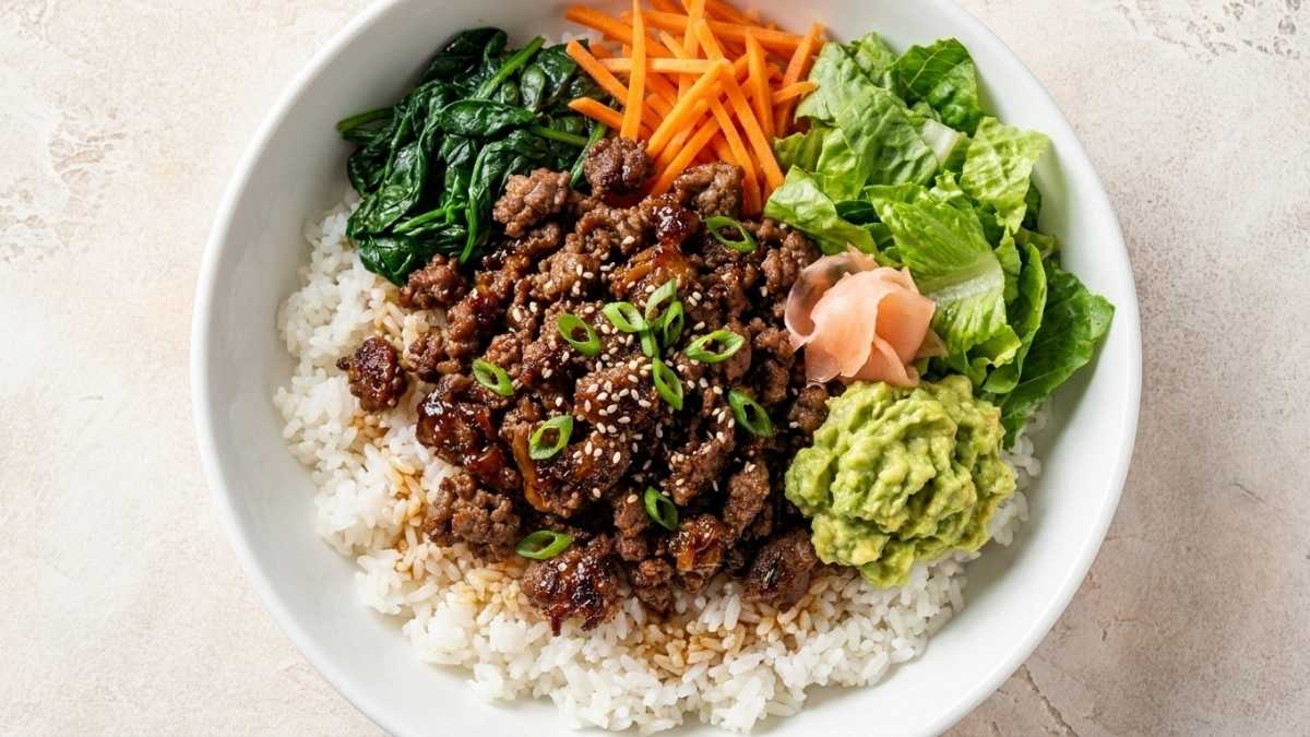 Korean Beef Bulgogi Rice Bowl