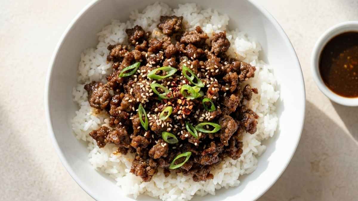 Korean Beef Rice Bowl