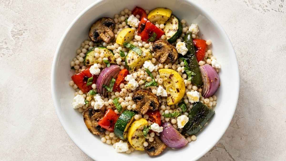 Mediterranean Couscous Salad Bowl