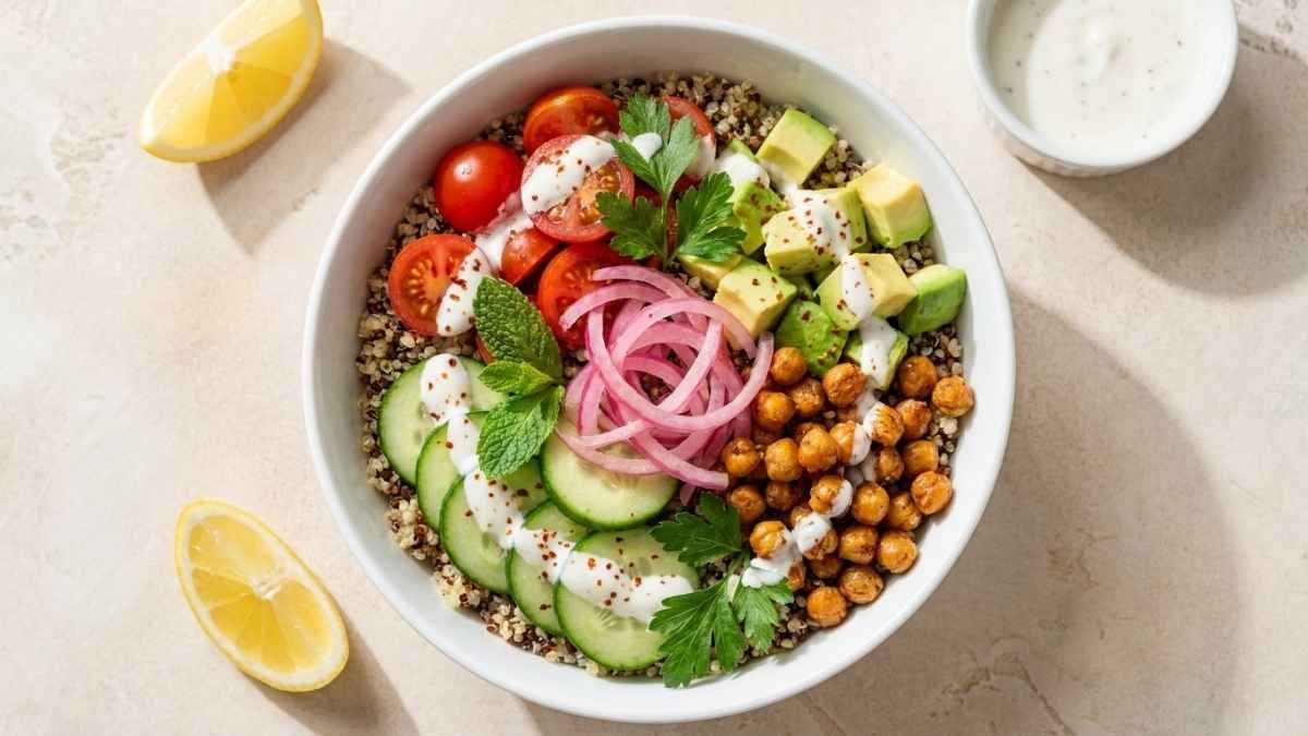 Mediterranean Quinoa Bowl