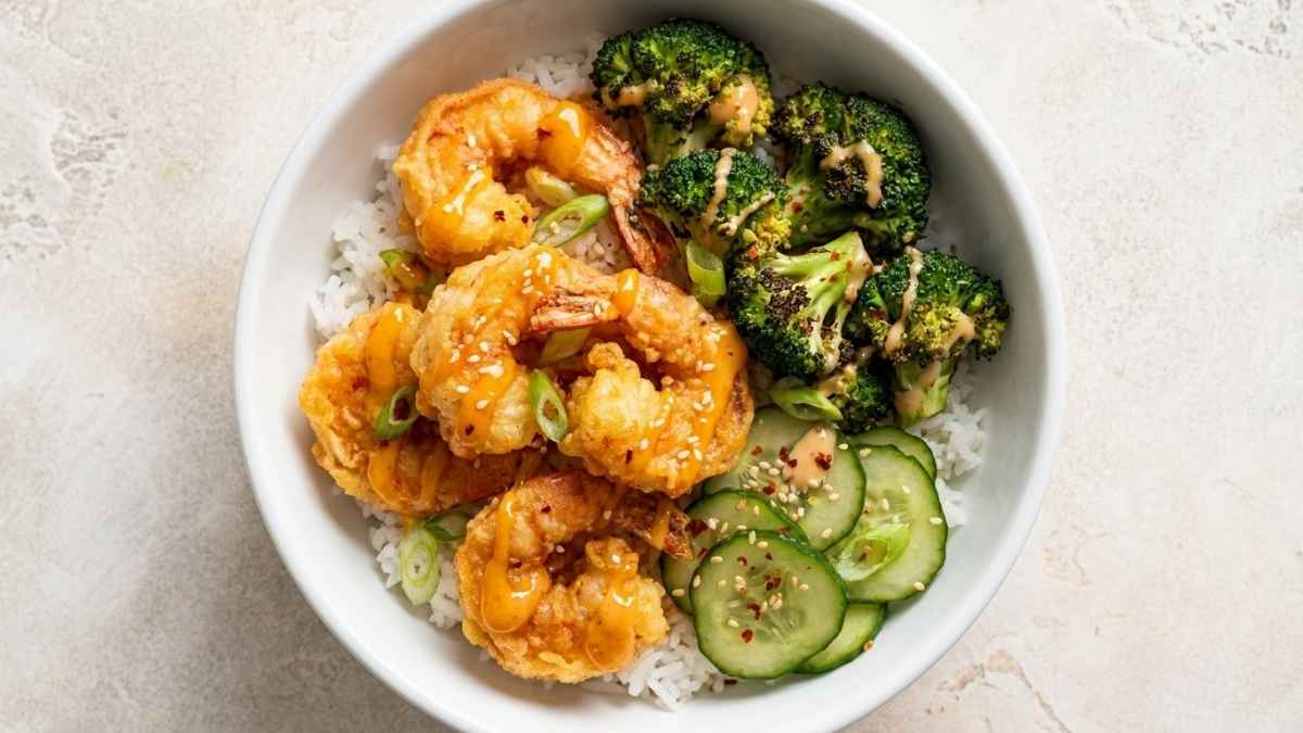 Sweet Heat Shrimp Tempura Bowl